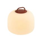 Nordlux Lampa Stołowa Kettle To-Go Portable Akumulator Czerwony 6.8W 450lm - 827 Bardzo Ciepła Biel | 3-Stopniowy Ściemnianie 