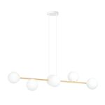 Emibig Lampa Wisząca Gravity Stal Valkoinen | Nadaje Się Do 6x E14 - Max 10W