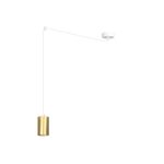 Emibig Lampa Wisząca Traker Stal Valkoinen | Nadaje Się Do 1x GU10 - Max 10W