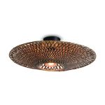 Good&Mojo Lampa sufitowa Bali Bambus Czarny M | Nadaje Się Do 1x E27 