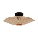 Good&Mojo Lampa sufitowa Panama Rattan Żółty | Nadaje Się Do 1x E27 