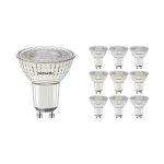 Opakowanie 10x Noxion PerfectColor LED Spot GU10 PAR16 4W 345lm 36D - 930 Ciepła Biel | Najlepsze renderowanie kolorów - Ściemnianie - Zamienne 50W