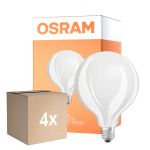 Opakowanie 4x Osram Retrofit LED E27 Globe Włókno Matowy 11W 1521lm - 827 Bardzo Ciepła Biel | Zamienne 100W