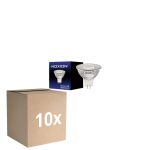 Opakowanie 10x Noxion LED Spot GU5.3 PAR16 4.4W 345lm 36D - 830 Ciepła Biel | Ściemnianie - Zamienne 35W