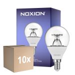 Opakowanie 10x Noxion LED E14 Piłka 5W 470lm - 922 - 927 Dim to Warm| Najlepsze Renderowanie Kolorów - Ściemnianie - Zamienne 40W