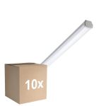 Opakowanie 10x Philips Oprawy Hermetyczne LED WT060C 28W 3400lm - 840 Zimna Biel | 150cm - 1x Poprzez Przewód