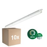 Opakowanie 10x Philips Oprawy Hermetyczne LED Coreline WT120C G3 28W 4600lm - 840 Zimna Biel | 120cm - Zamienne 2x36W