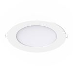 Noxion LED Downlight Slim V2.0 TRIAC Ściemnianie 24W 2400lm 830 Ciepła Biel |225mm - Aukko 200mm - IP44