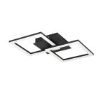 Eglo Lampa sufitowa RGBic Stal Czarny 19.6W 2100lm - 830 Ciepła Biel + RGB | Ściemnianie