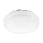 Eglo Ściana i Lampa sufitowa Frania-S Stal Valkoinen 10W 1100lm - 830 Ciepła Biel | IP20 