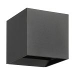 Eglo Światło Ścienne Calpi 3 Aluminium Antracyt Up & Down 2.8W 420lm - 830 Ciepła Biel | IP54