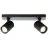 Brilliant Marty Lampa sufitowa Aluminium Piaszczysty Czarny 10W 700lm - 830 Ciepła Biel | W Tym 2x GU10
