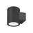 SLV Oculus Up/Down Światło Ścienne Aluminium Czarny 15W 1110lm - 920-930 Dim To Warm | Najlepsze Renderowanie Kolorów - Ściemnianie 