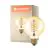 Ledvance Vintage 1906 LED E27 Globe Złoty 7W 600lm - 822 Bardzo Ciepła Biel | Ściemnianie - Zamienne 48W