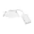 Nordlux Downlight Monolo Valkoinen 4.8W 450lm 36D - 830 Ciepła Biel | 82mm - IP20 - 3-Stopniowy Ściemnianie