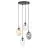 Emibig Lampa Wisząca Astral Stal Czarny | Nadaje Się Do 4x E14 - Max 10W