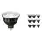 Opakowanie 10x Philips Master LED Spot GU5.3 MR16 6.7W 430lm 10D - 930 Ciepła Biel | Najlepsze renderowanie kolorów - Ściemnianie - Zamienne 35W