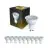 Opakowanie 10x Bright Choice LED Spot GU10 PAR16 4W 345lm 36D - 827 Bardzo Ciepła Biel | Zamienne 50W