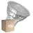 Opakowanie 10x Ledvance LED Spot GU10 PAR16 6.1W 575lm 36D - 827 Bardzo Ciepła Biel | Zamienne 80W