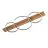 Eglo Lampa sufitowa Boyal Drewno Czarny, Zardzewiały 24W 3400lm - 830 Ciepła Biel