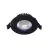 Noxion LED Uchylny Slim Spot Czarny Okrągła 6W 550lm 60D - 927 Bardzo Ciepła Biel | 85mm - IP54 - Ściemnianie - Najlepsze Renderowanie Kolorów