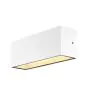 SLV Sitra L Up/Down  Światło Ścienne Aluminium Valkoinen 24W 3060lm - 830-840 CCT | Zewnętrzna - IP65