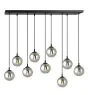 Emibig Lampa Wisząca Cosmo Stal Czarny | Nadaje Się Do 9x E14 - Max 10W