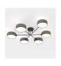 Emibig Lampa sufitowa Maga Stal Brązowy | Nadaje Się Do 6x E14 - Max 10W