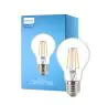 Philips Corepro LED Żarówka E27 Gruszka Przezroczysty 4.3W 470lm - 827 Bardzo Ciepła Biel | Zamienne 40W