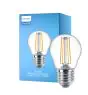 Philips Corepro LED Lustre E27 Piłka Włókno Przezroczysty 4.3W 470lm - 827 Bardzo Ciepła Biel | Zamienne 40W
