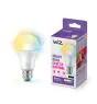 WiZ Smart LED E27 Gruszka Matowy 8W 806lm | Najlepsze Renderowanie Kolorów - Ściemnianie - Zamienne 60W