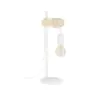 Eglo Lampa Stołowa Townshend Stal Valkoinen Drewno | IP20 - Nadaje Się Do 1x E27 