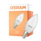 Osram Classic LED E14 Świeca Matowy 3.3W 250lm - 840 Zimna Biel | Zamienne 25W