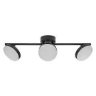Ledvance LED Decor Spot Moon Stal Czarny 16W 840lm - 830 Ciepła Biel