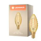 Ledvance Vintage 1906 LED E14 Świeca Złoty 1.5W 120lm - 824 Bardzo Ciepła Biel | Zamienne 12W