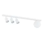 Emibig Lampa sufitowa Baster Stal Valkoinen | Nadaje Się Do 3x GU10 - Max 8W, 1x E14 - Max 10W