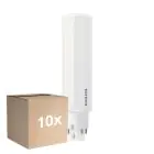 Opakowanie 10x Philips CorePro PL-C LED 5.5W 600lm - 830 Ciepła Biel | 4-Piny - Zamienne 13W
