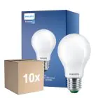 Opakowanie 10x Philips MASTER LED Żarówka Ultra Efficient E27 Gruszka Matowy 4W 840lm - 830 Ciepła Biel | Zamienne 60W