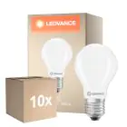 Opakowanie 10x Ledvance Classic LED E27 Gruszka Matowy 5.9W 806lm - 840 Zimna Biel| Zamienne 60W