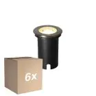 Opakowanie 6x Nordlux Andor Miejsce Na Ziemi Metal Okrągła | Nadaje Się Do 1x GU10