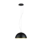 Eglo Lampa Wisząca Gaeta 1 Stal Czarny Złoty | IP20 - Nadaje Się Do 1x E27 
