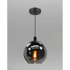 Eglo Lampa Wisząca Ariscani Stal Czarny | Nadaje Się Do E27