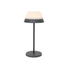 Eglo Lampa Stołowa Meggiano Szary 1W 170lm - 830 Ciepła Biel | IP54 - Touch Ściemnianie