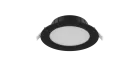 Noxion LED Downlight Hera Mieszkanie Wpuszczany Czarny 9W 900lm 80D - 827-830-840 CCT | 132mm - Aukko 120mm