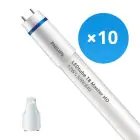 Opakowanie 10x Philips Rura LED T8 MASTER (EM/Mains) High Output 12W 1575lm - 840 Zimna Biel | 90cm - Zamienne 30W